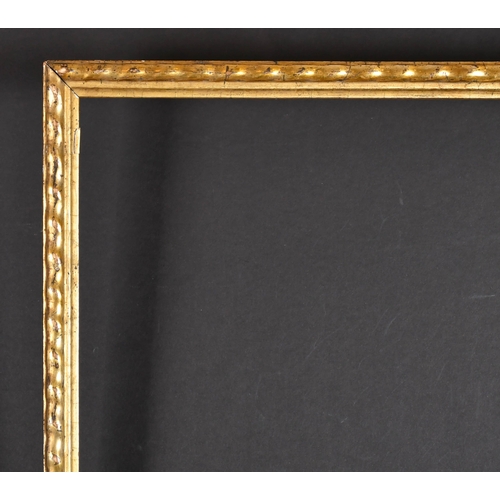 341 - 19th Century English School. A Ripple Gilt Composition Frame, rebate 30