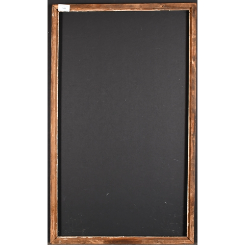341 - 19th Century English School. A Ripple Gilt Composition Frame, rebate 30