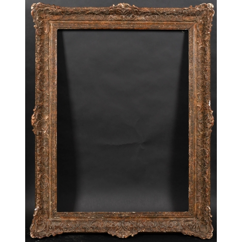346 - 20th Century English School. A Louis Style Painted Composition Frame, rebate 28.75