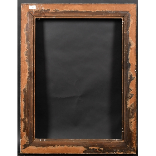 346 - 20th Century English School. A Louis Style Painted Composition Frame, rebate 28.75