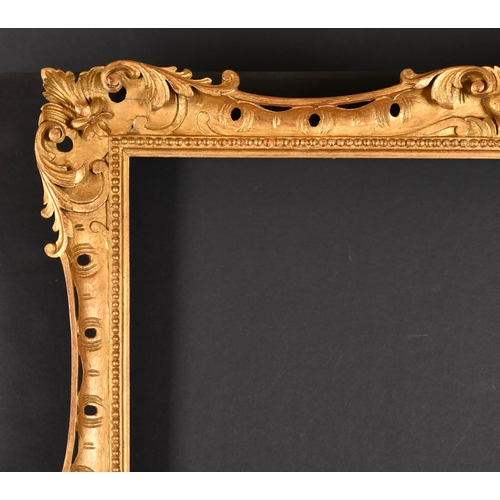 348 - 20th Century English School. A Painted Carved Wooden Frame, with swept and pierced centres and corne... 