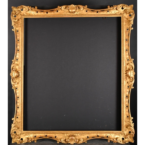 348 - 20th Century English School. A Painted Carved Wooden Frame, with swept and pierced centres and corne... 
