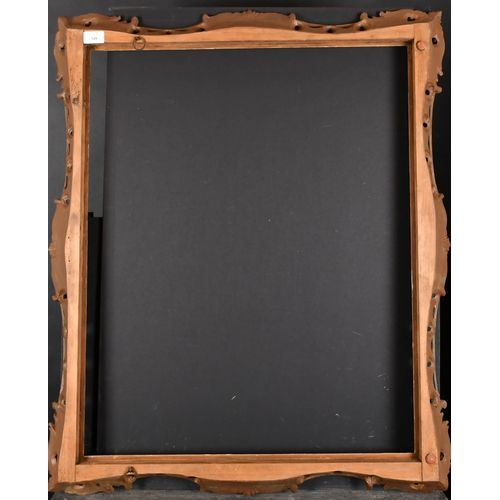 348 - 20th Century English School. A Painted Carved Wooden Frame, with swept and pierced centres and corne... 