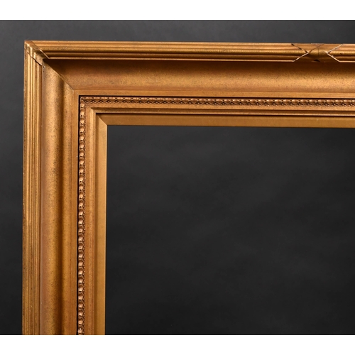 349 - 20th Century English School. A Painted Composition Frame, rebate 28.5