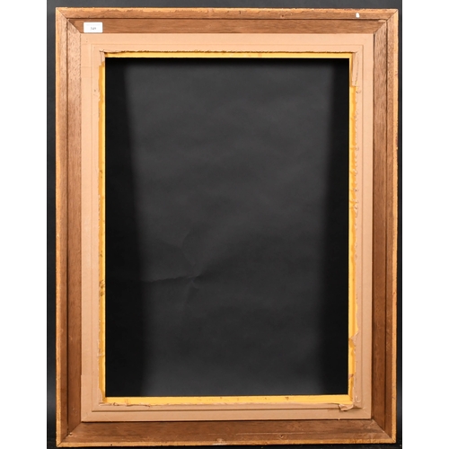 349 - 20th Century English School. A Painted Composition Frame, rebate 28.5