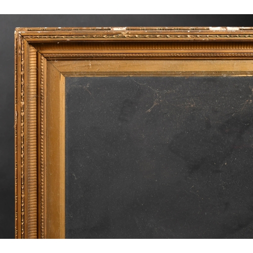 350 - 19th Century English School. A Painted Composition Frame, with inset glass, rebate 28