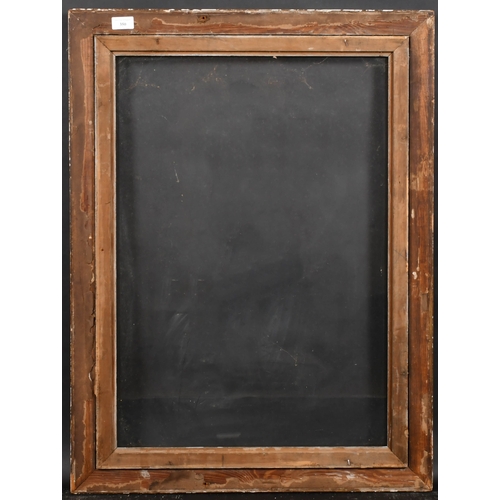 350 - 19th Century English School. A Painted Composition Frame, with inset glass, rebate 28