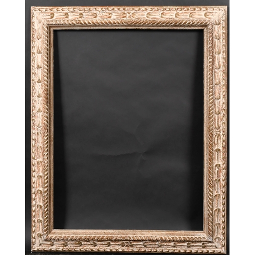 354 - 20th Century French School. A Painted Carved Wood Frame, rebate 27.25