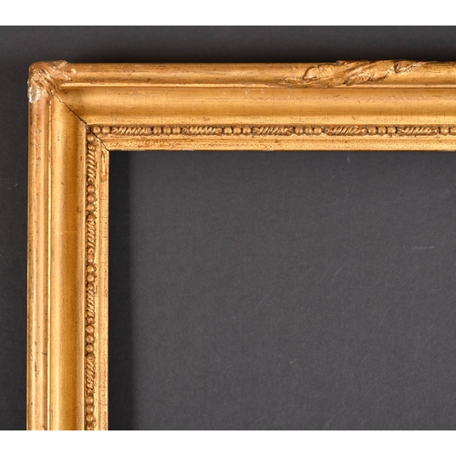 356 - Early 19th Century English School. A Gilt and Painted Hollow Composition Frame, rebate 26.75