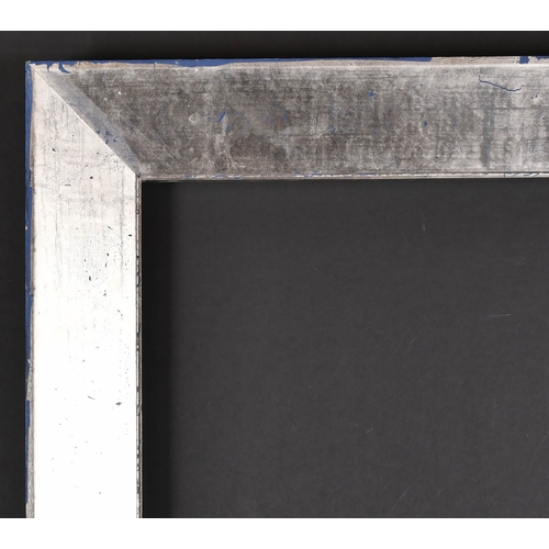 357 - 20th Century European School. A Silver Composition Frame, rebate 26.5