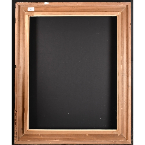 357 - 20th Century European School. A Silver Composition Frame, rebate 26.5