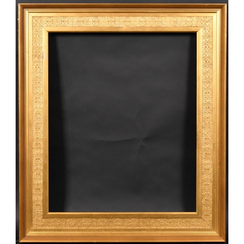 369 - Early 20th Century English School. A Gilt Composition Frame, rebate 24.25