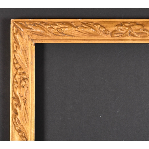 372 - Early 19th Century English School. A Painted Carved Wood Frame, rebate 24