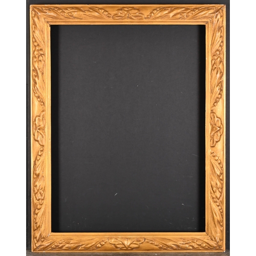 372 - Early 19th Century English School. A Painted Carved Wood Frame, rebate 24