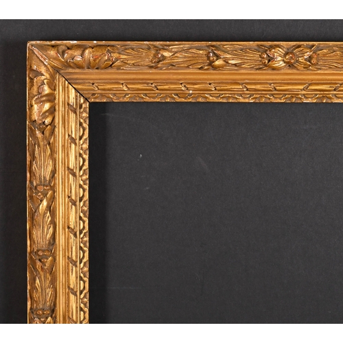 436 - 19th Century English School. A Painted Carved Wood Frame, rebate 14.5