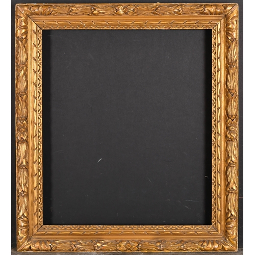 436 - 19th Century English School. A Painted Carved Wood Frame, rebate 14.5