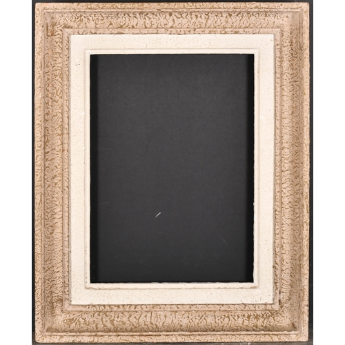 444 - 20th Century French School. A Painted Composition Frame, rebate 13