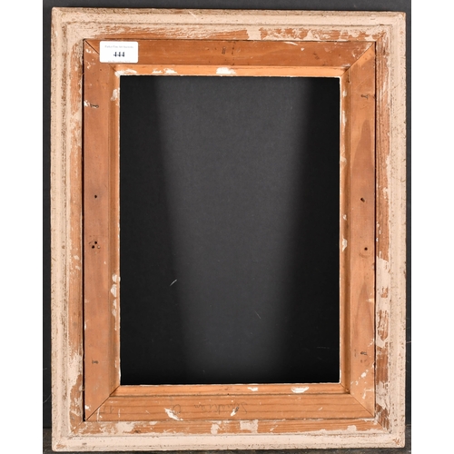 444 - 20th Century French School. A Painted Composition Frame, rebate 13