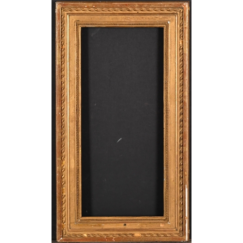 446 - 19th Century French School. A Gilt Composition Frame, rebate 12.5