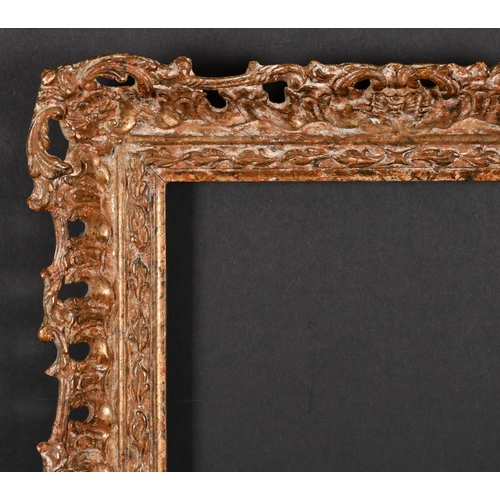 449 - 20th Century English School. A Gilt Composition Frame, with swept and pierced centres and corners, r... 
