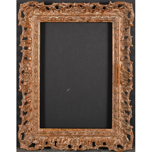 449 - 20th Century English School. A Gilt Composition Frame, with swept and pierced centres and corners, r... 