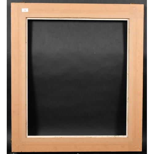 341 - 20th Century English School. A Gilt Composition Frame with swept and pierced centres and corners, re... 