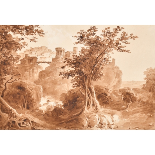 21 - William Page (19th Century) British. A Set of Four European Views, Watercolour, unframed, 5