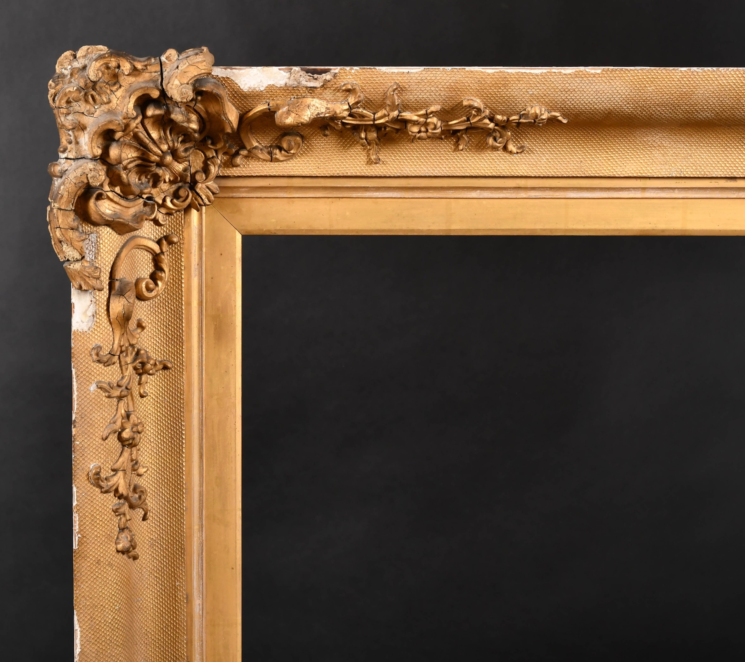 Early 19th Century English School. A Gilt Composition Frame, with swept ...
