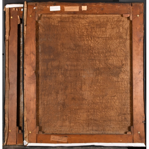 35 - Circle of Francesco Zuccarelli (1702-1788) Italian. Figures in a Classical Landscape, Oil on canvas,... 