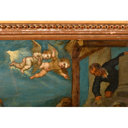 40 - Hans Rottenhammer (1564-1625) German. The Adoration of the Magi, Oil on copper, 14.65