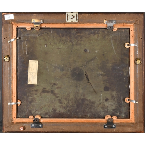 40 - Hans Rottenhammer (1564-1625) German. The Adoration of the Magi, Oil on copper, 14.65