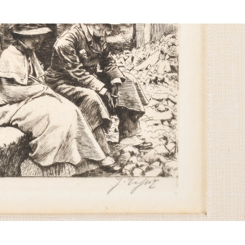 60 - James Jacques Joseph Tissot (1836-1902) French. 