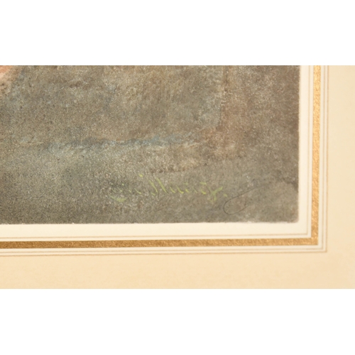 69 - Carl Haag (1820-1915) German/British. An Oasis, Watercolour, Signed, 4.6