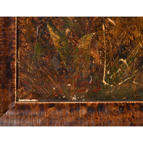 85 - 19th Century English School. A River Landscape with Ducks, Oil on canvas, Indistinctly signed, 30