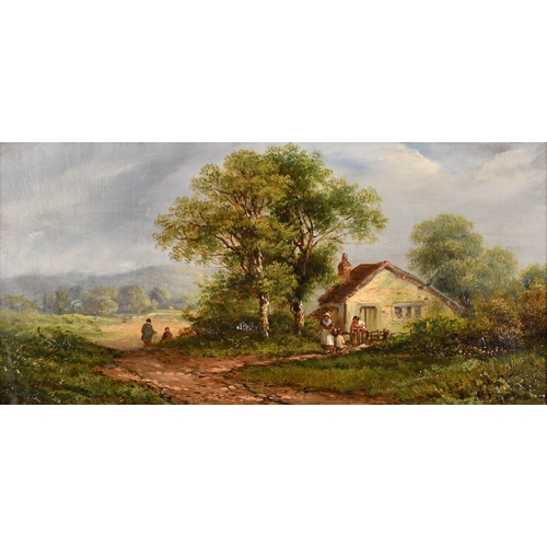 93 - Circle of Walter Williams (1834-1906) British. Pair of River Scenes, Oil on canvas, 8