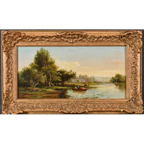 93 - Circle of Walter Williams (1834-1906) British. Pair of River Scenes, Oil on canvas, 8