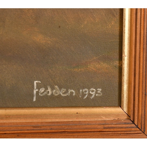 295 - Mary Fedden (1915-2012) British. Cockerel, Oil on canvas, Signed and dated 1993, 12