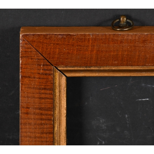 498 - 20th Century English School. A Wooden Frame, with a gilt slip, rebate 3.75