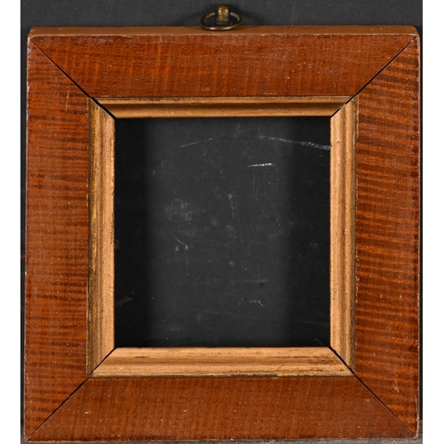 498 - 20th Century English School. A Wooden Frame, with a gilt slip, rebate 3.75