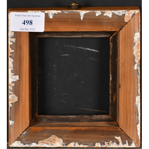 498 - 20th Century English School. A Wooden Frame, with a gilt slip, rebate 3.75