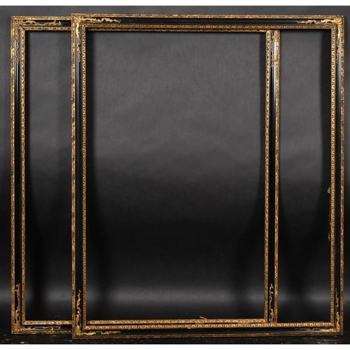 413 - Early 19th Century English School. A Hogarth Style Frame, with metal gilt corners, rebate 30