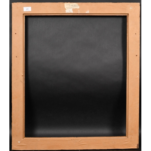 435 - 20th Century English School. A Gilt Composition Frame, rebate 25.25