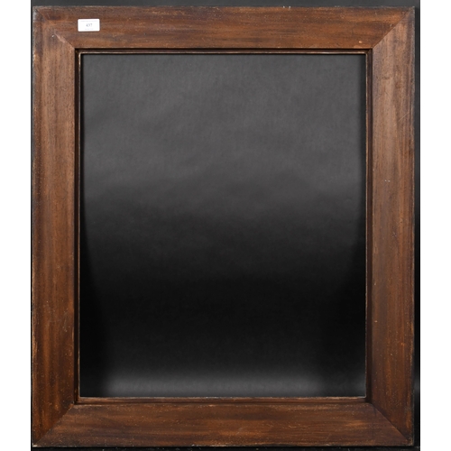 437 - 20th-21st Century English School. A Silver and Black Painted Composition Frame, rebate 25