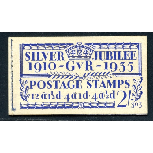 1036 - BOOKLETS 1935 2/- Silver Jubilee edition 303 fine. SG BB16. Cat £70.