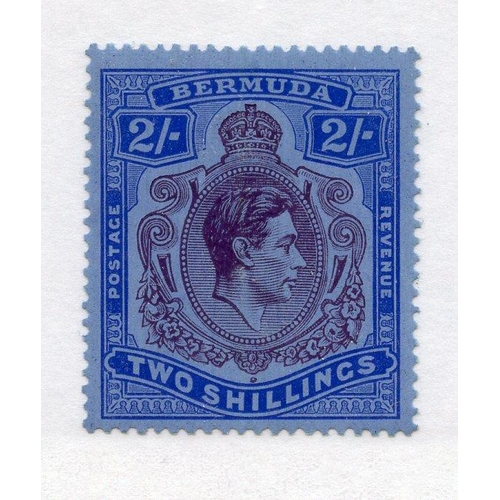 132 - BERMUDA 1938 - 52 2/- deep purple & ultramarine mint.  SG 116.  Cat £100.