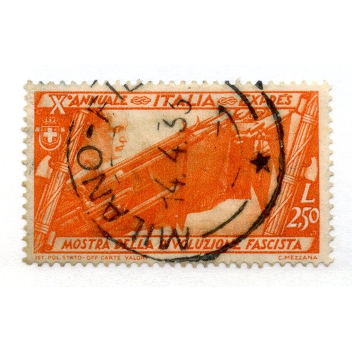 584 - ITALY EXPRESS 1932 2L50 Facist March fu. SG E369. Cat £190.