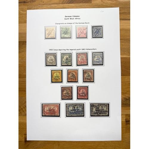 315 - GERMAN SWA 1887 - 1900 set plus 1900 set to 3m all fu. Cat £264.