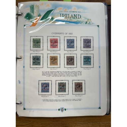 472 - IRELAND 192 - 66 mint collection in White Ace printed album with GB ops to 1/- inc Dollard set plus ... 