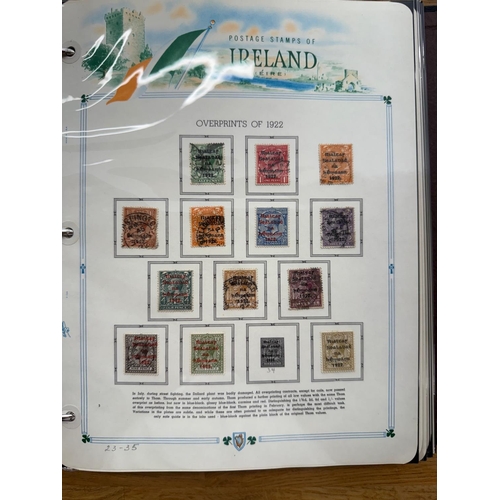 472 - IRELAND 192 - 66 mint collection in White Ace printed album with GB ops to 1/- inc Dollard set plus ... 