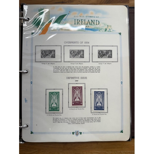 472 - IRELAND 192 - 66 mint collection in White Ace printed album with GB ops to 1/- inc Dollard set plus ... 